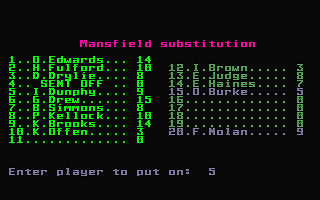 Graduate Manager atari screenshot